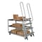 Vestil Aluminum Frame Hi-Duty Stock Picker Truck 28" x 52" 500 lb Capacity SPA-HD-2852 - alternate 3